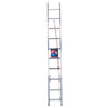 Werner 20 ft. H Aluminum Telescoping Extension Ladder Type III 200 lb. capacity