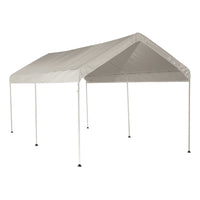 Carport Canopy, White, 10 x 20-Ft.