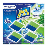 Soft Scrub Duo-Cubes Sapphire Waters Scent In-Tank Toliet Cleaner 7.04 oz Tablet (Pack of 7)