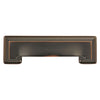 Hickory Hardware P3013-OBH 3" & 96MM Oil Rubbed Bronze Studio Cabinet Pull