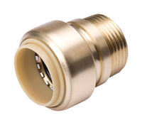 ProLine  Push to Connect Push   MPT  Brass  Valve Adapter