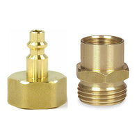 Underground Sprinkler System Winterization Kit, Brass Fittings