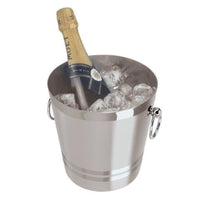 Oggi 4.25 qt Silver Stainless Steel Champagne Bucket