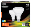 Feit Electric Br30dm/927ca/2 7.2 Watt E26 Br30 Soft White Led Dimmable Light Bulbs 2 Count