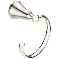 POLISHED NICKEL TOWEL RING