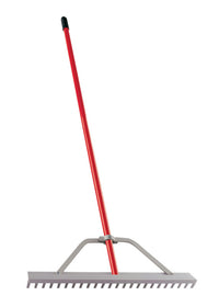 Corona 61 in.   L X 24 in.   W Aluminum Landscape Rake Aluminum Handle