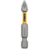 DeWalt Max Fit Phillips #1 X 2 in. L Power Bit S2 Tool Steel 2 pc