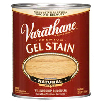 Varathane Transparent Natural Oil-Based Linseed Oil Modified Alkyd Gel Stain 1 qt (Pack of 2)