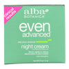 Alba Botanica - Natural Even Advanced Sea Plus Renewal Night Cream - 2 oz