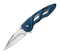 Buck Knives  Rush  Blue  420 HC Stainless Steel  6.25 in. Folding Knife