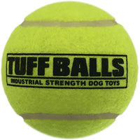 Petsport Tuff Ball Green Giant Polyster/Rubber Tennis Balls 1 pk