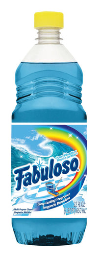 Fabuloso Ocean Paradise Scent All Purpose Cleaner Liquid 22 oz. (Pack of 12)