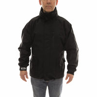 Waterproof Breathable Jacket, Black, XXL