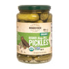 Woodstock Organic Kosher Baby Dill Pickles - Case of 6 - 24 OZ