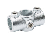 BK Products 1-1/4 in. Socket x 1-1/4 in. Dia. Socket Galvanized Steel Cross (Pack of 8)