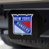 NHL - New York Rangers Black Metal Hitch Cover - 3D Color Emblem