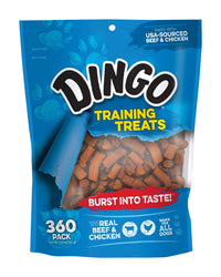 Dingo Training Treats Chicken and Beef Treats For Dog 360 pk