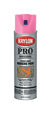 Krylon Pro Pink Field Marker Line 15 oz. (Pack of 6)