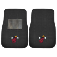 NBA - Miami Heat Embroidered Car Mat Set - 2 Pieces