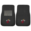 NBA - Miami Heat Embroidered Car Mat Set - 2 Pieces