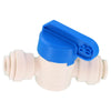 John Guest Speedfit 1/4 in. 1/4 in. Plastic Shut-Off Valve