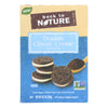 Back To Nature Cookies - Double Classic Creme - Case of 6 - 10.7 oz