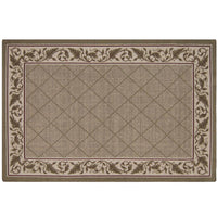 Multy Home 6 ft. L X 4 ft. W Sand Regent Nylon Floor Mat