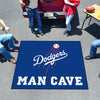 MLB - Los Angeles Dodgers Ball Man Cave Rug - 5ft. x 6ft.