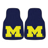 University of Michigan Carpet Car Mat Set - 2 Pieces