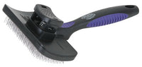 Livestock Self-Cleaning Slicker Brush, 4-In.