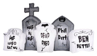 Occasions  Tombstone Scene  Lighted Halloween Decoration  8 ft. H x 16 in. W 1 pk