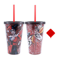 Harley Quinn Cold Cup + Cold Cubes, 16-oz.