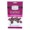 Creative Snacks Co. Dark Chocolate Almonds  - Case of 6 - 3.5 OZ