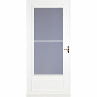 Retractable Screen Storm Door, White, 32 x 81-In.