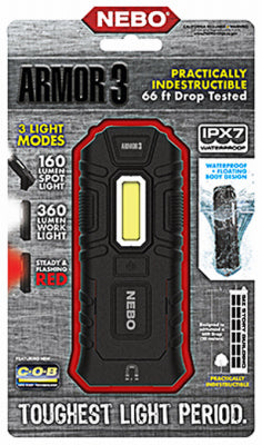 Home Plus 80 lumens Assorted LED Flashlight AAA Battery (Pack of 12)