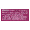 Apple and Eve 100 Percent Juice - Cranberry Juice and More - Case of 8 - 64 Fl oz.