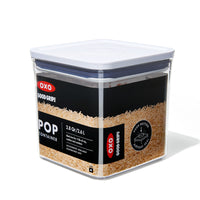 OXO Good Grips 2.8 qt. Pop Container 1 pk Clear and White