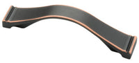 Cabinet Pull, Bronze  & Copper, Dual-Mount, 96mm