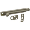 National Hardware Satin Nickel Solid Brass Flush Bolt