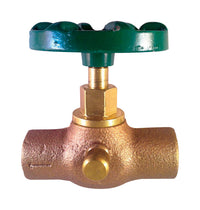 Arrowhead Copper Straight Stop And Waste