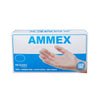 AMMEX Professional Vinyl Disposable Exam Gloves Medium Clear Powder Free 100 pk