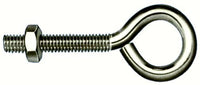 Hindley 44313 5/16 X 4 Stainless Steel Eye Bolt With Nut (Pack of 10)