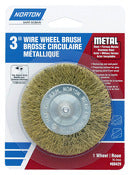 Norton 68429 3" Coarse Wire Wheel Brush