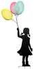 Alpine Corporation Yen328slr 67 Solar Girl Silhouette Balloon Decor