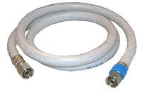 Appliance & Faucet Water Supply Connector, Flexible Poly, 3/8 Compression x 3/8 Compression x 36-In.