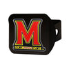 University of Maryland Black Metal Hitch Cover - 3D Color Emblem