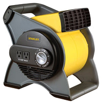 Lasko Stanley 12-1/4 in. H 3 speed Blower Fan