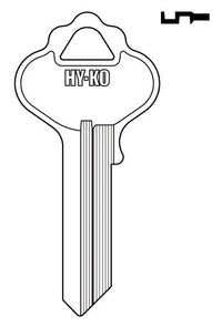 Hy-Ko Home House/Office Key Blank N18 Single sided For Fits Independent / Lico (Pack of 10)