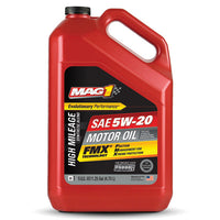 High-Mileage Motor Oil, Synthetic Blend, 5W-20, 5-Qts. (Pack of 3)