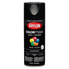 Krylon ColorMaxx Gloss Black Paint + Primer Spray Paint 12 oz (Pack of 6)